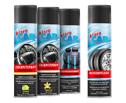 Klaro Car Care products